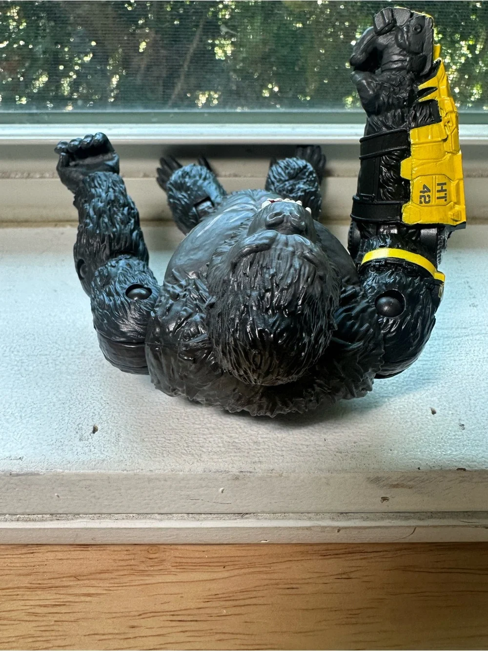 Poseable king kong beast Action Figure with Yellow glove X Kong the new empire